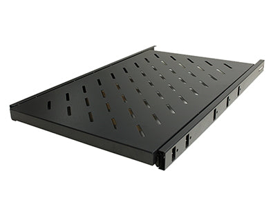 Telescopic Sliding Shelf for 800mm Deep Data & Server Cabinets (500mm deep) Black