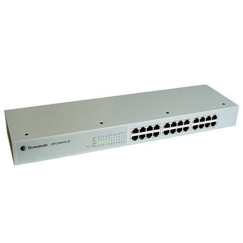 24 Port 10/100 Switch N-Way - 19" Rackmount